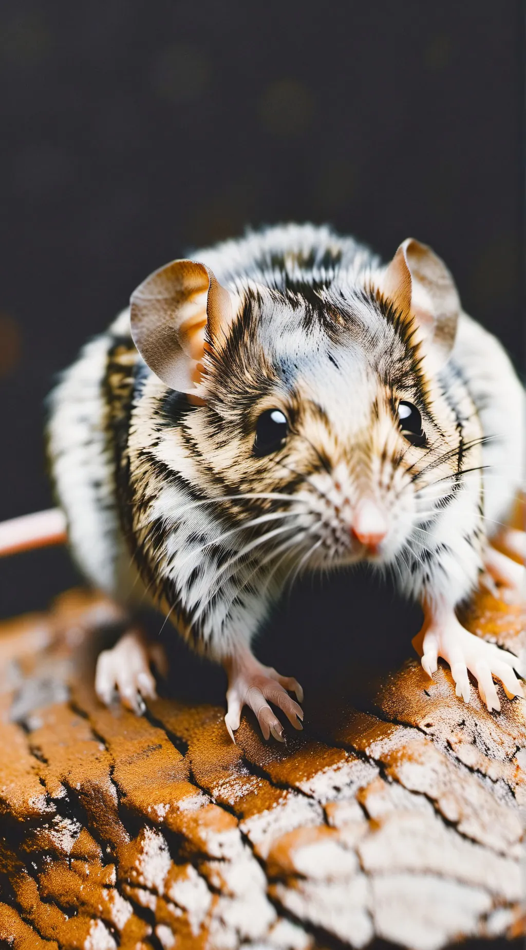 ai character: Mouse the cheese background