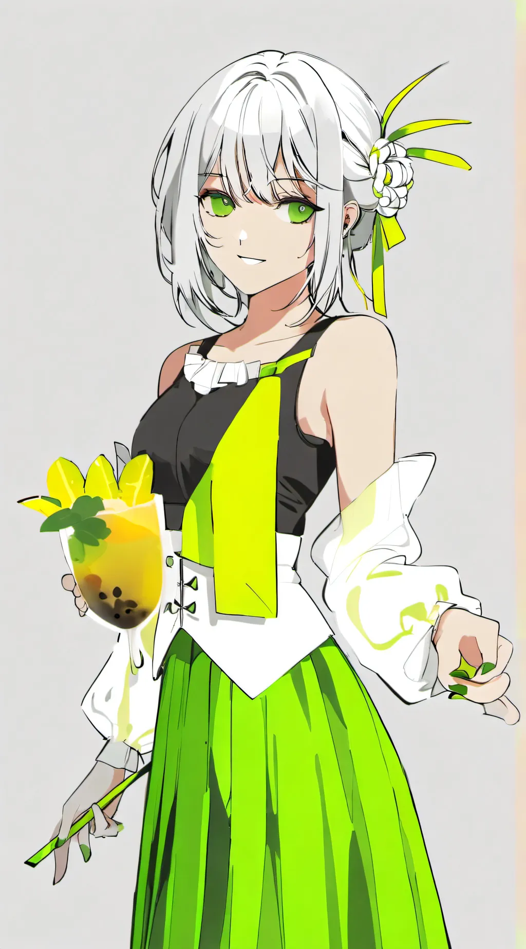 ai character: Amira Hana  background