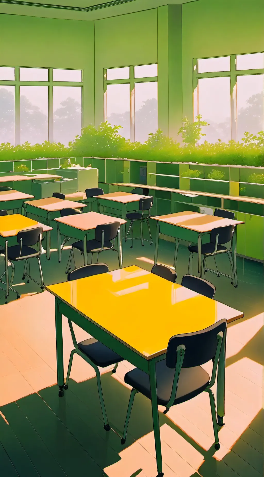 ai character: class 1-A movie background