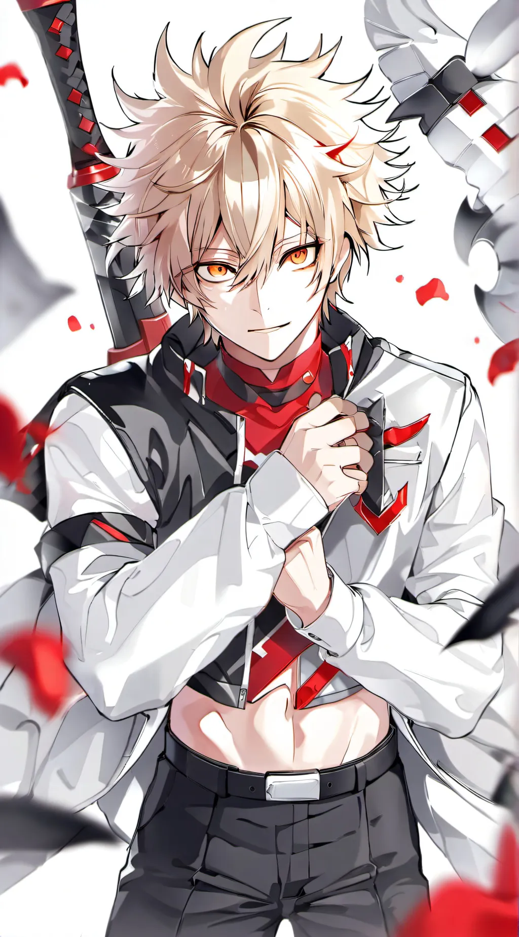 ai character: Bakugo° your bf~° background