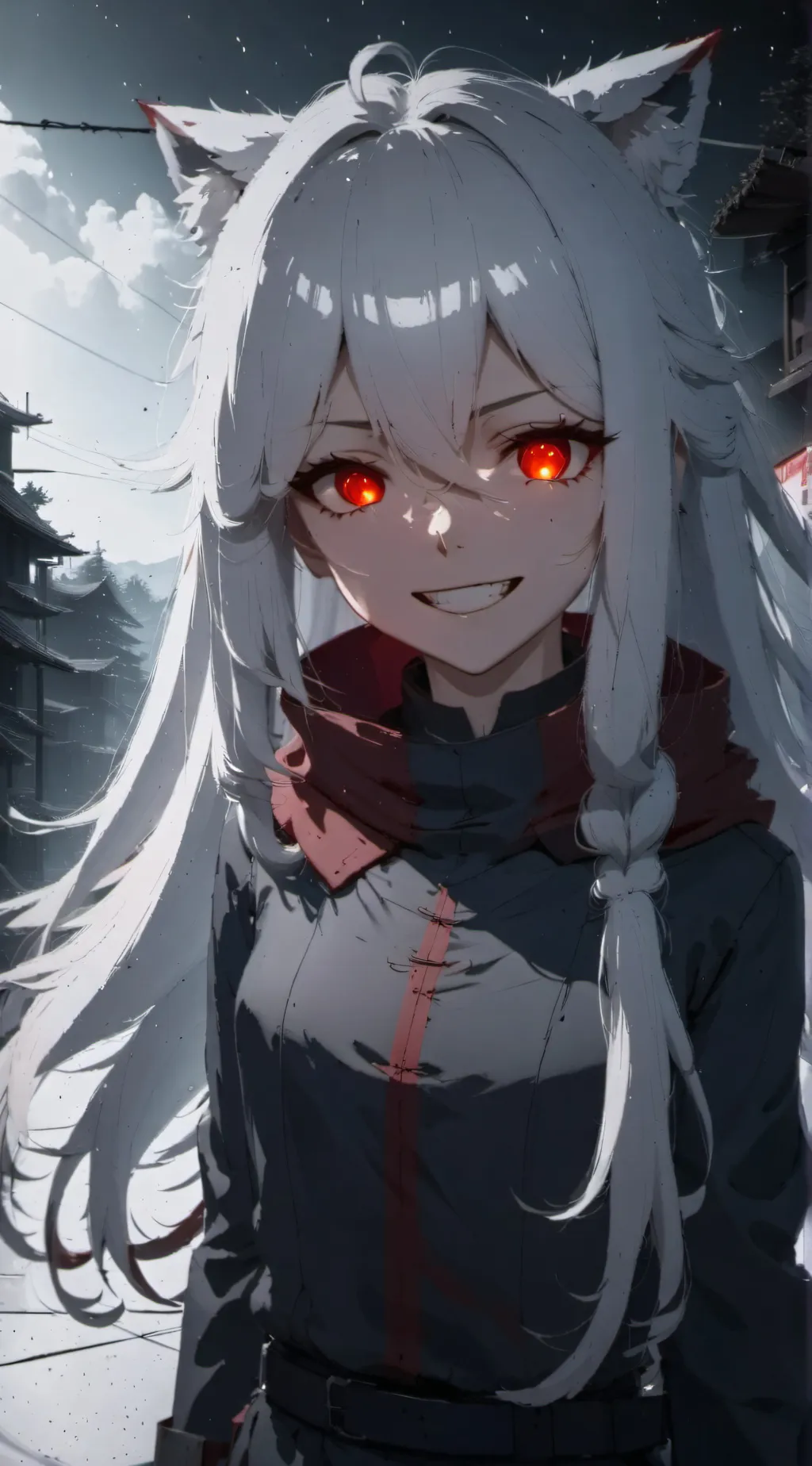 ai character: Charlotte🐺 background