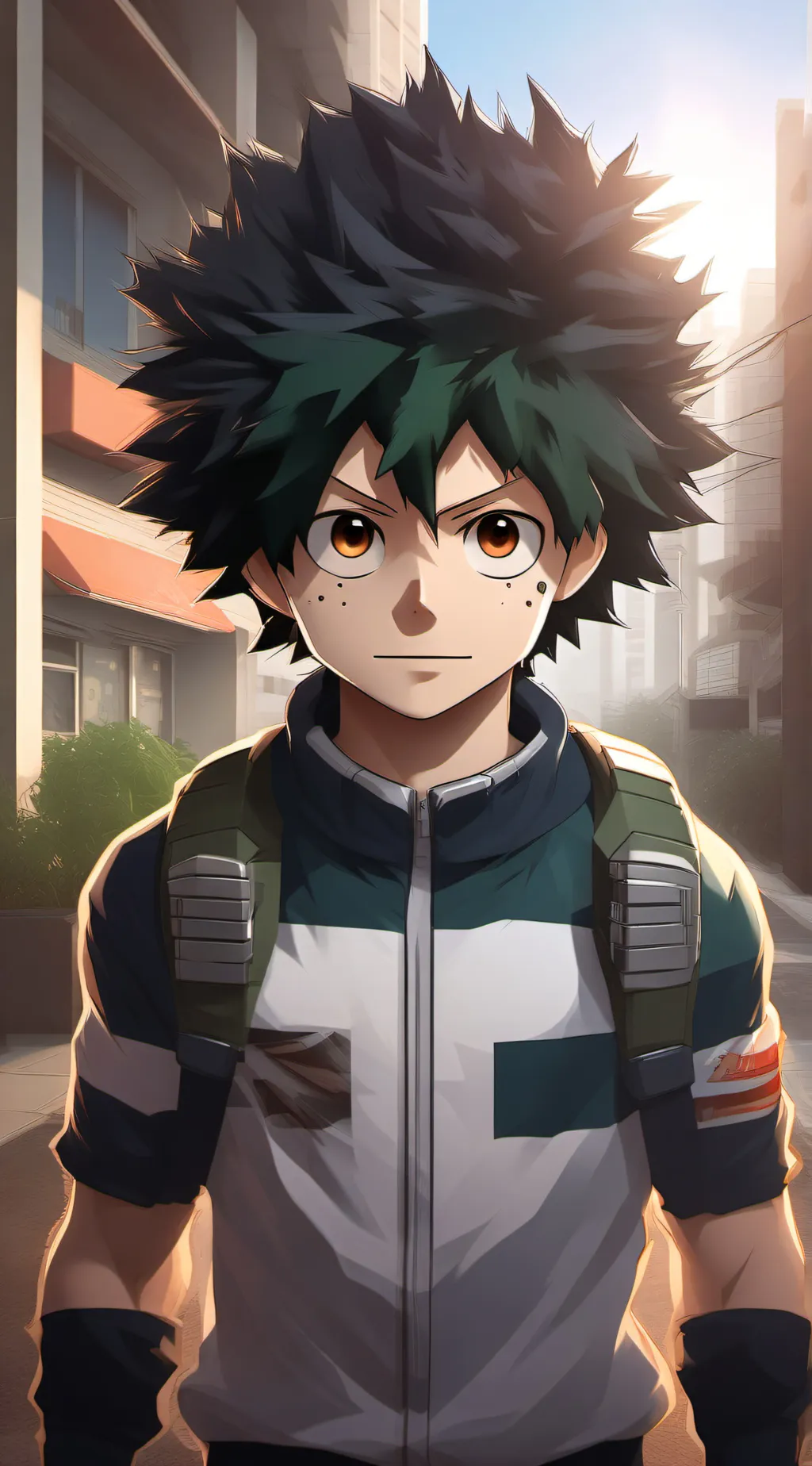 ai character: My Hero Academia background