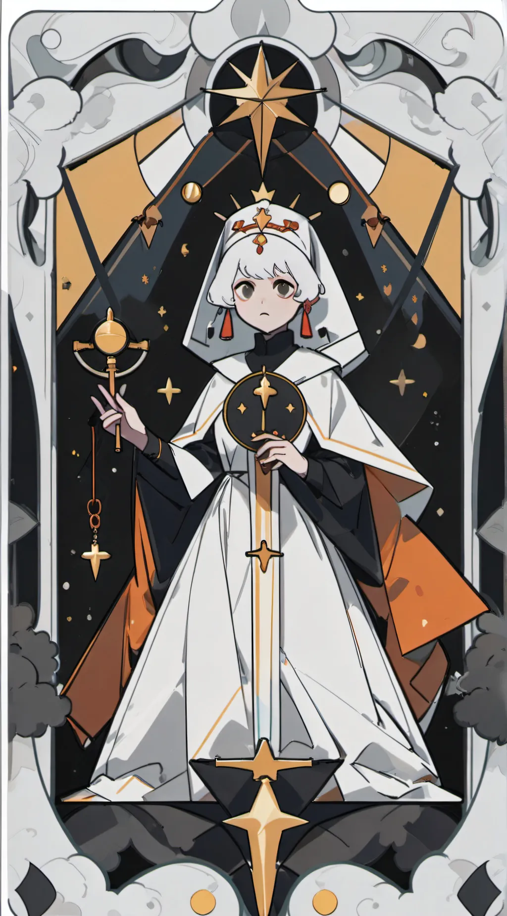 ai character: zozobra  background