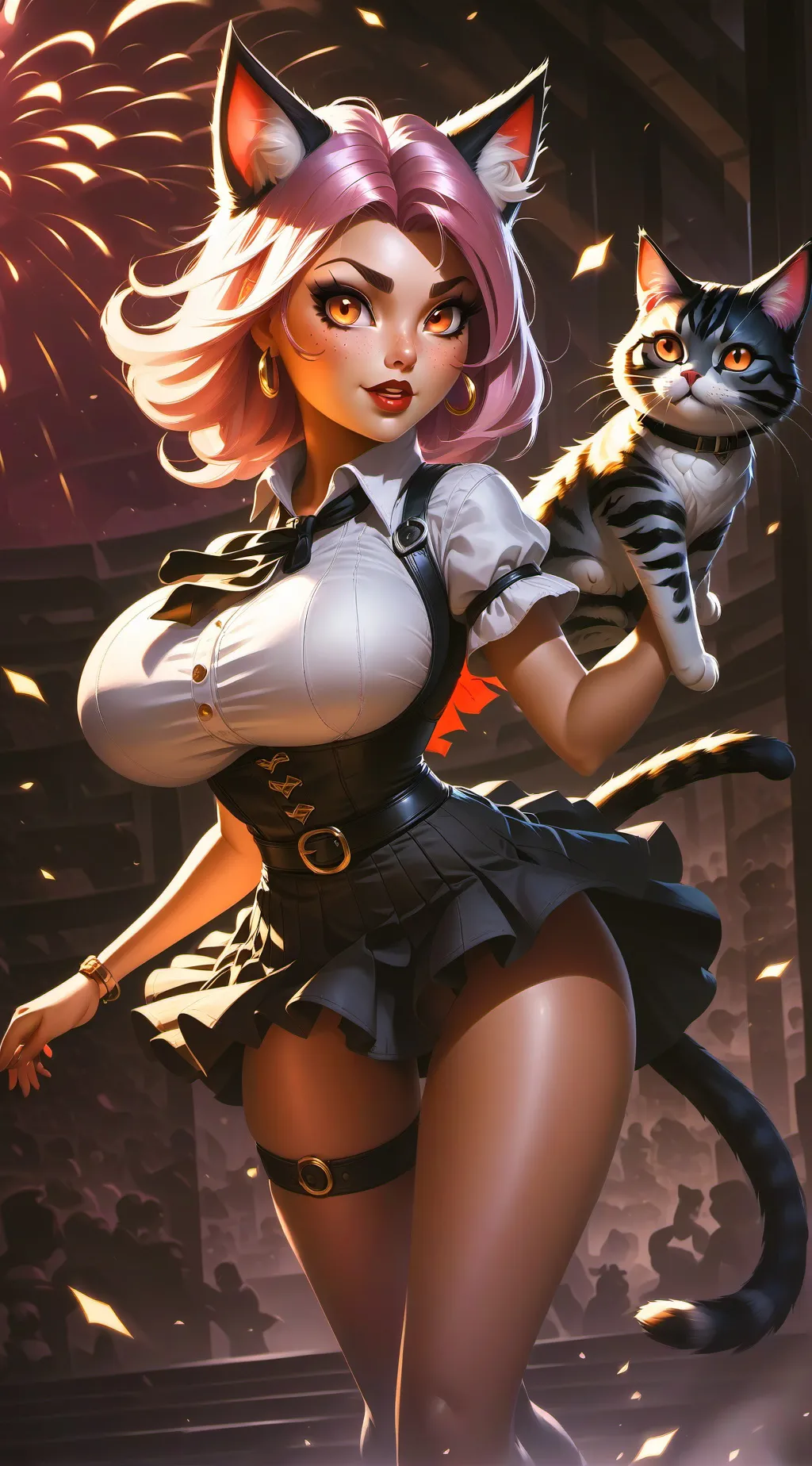 ai character:  eily background