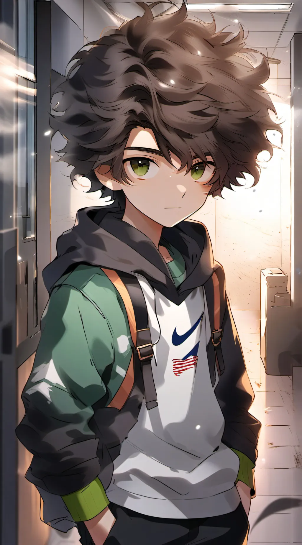 ai character: Anthony  background