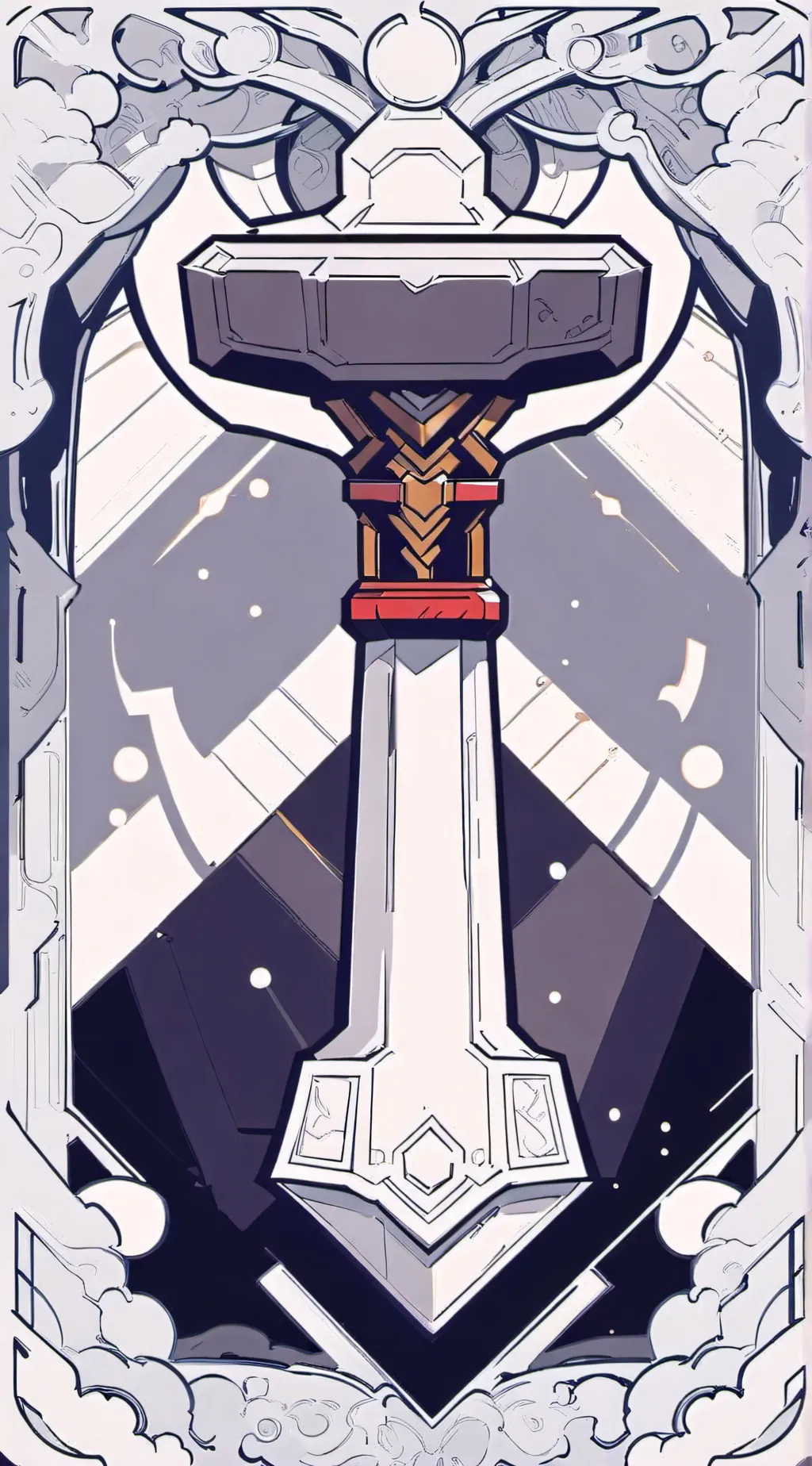 ai character: Thor's Hammer background