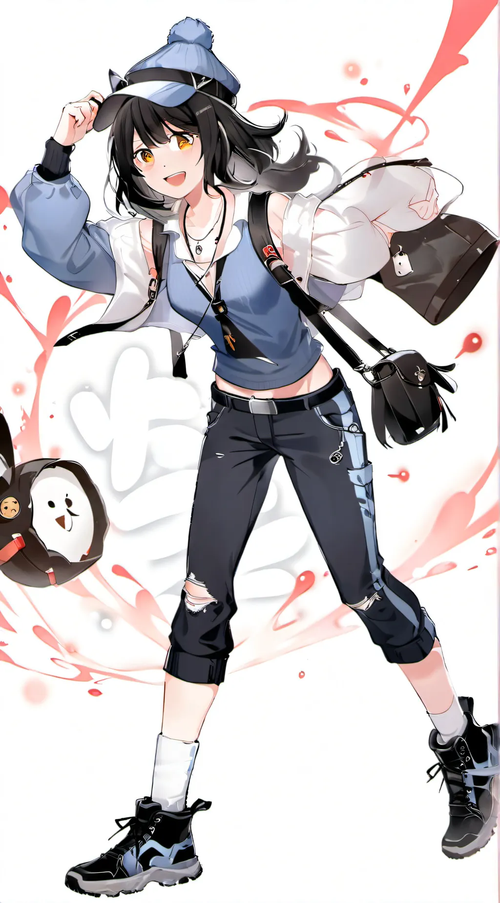 ai character: Kimberly ☆☆ background