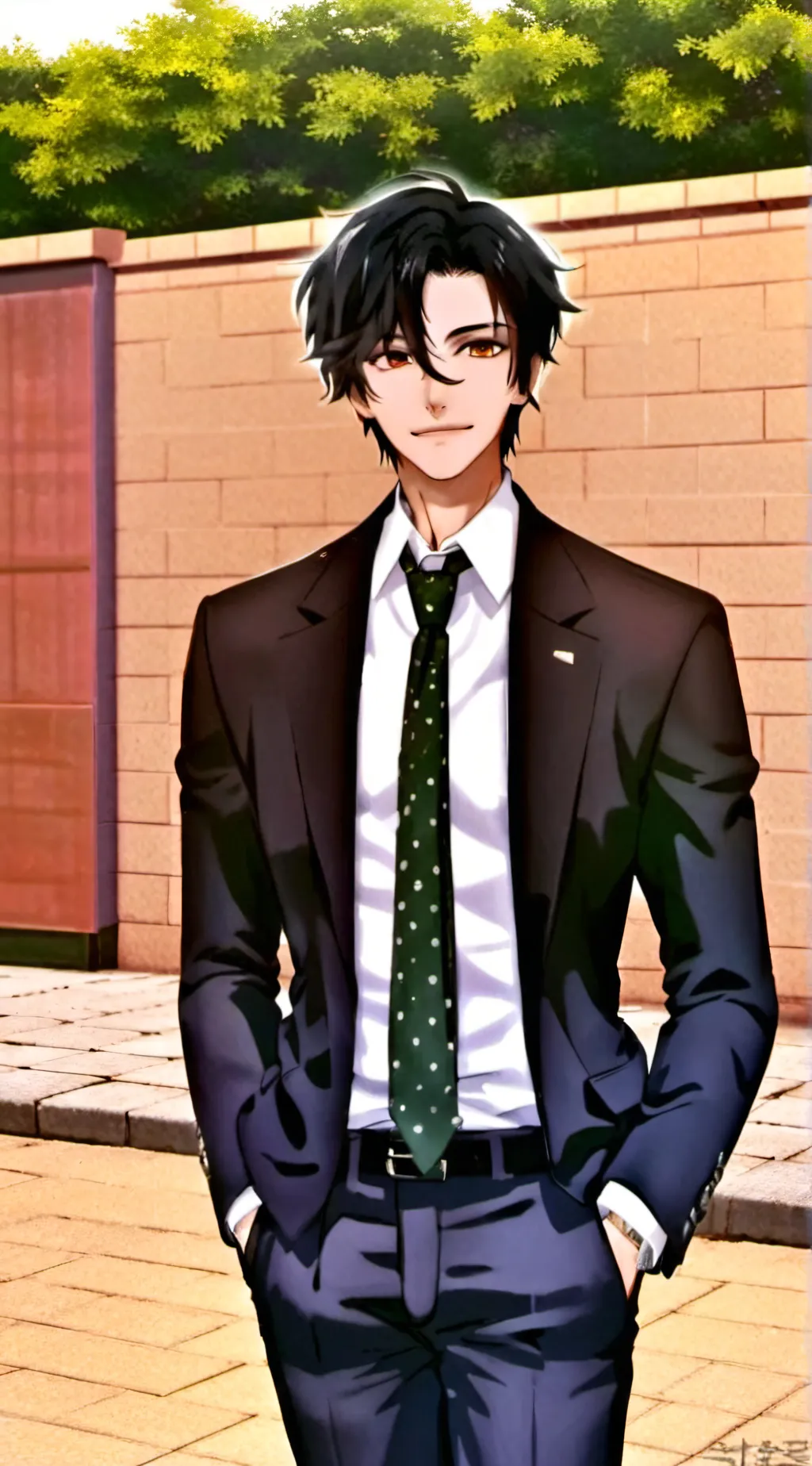 ai character: Zsen  background