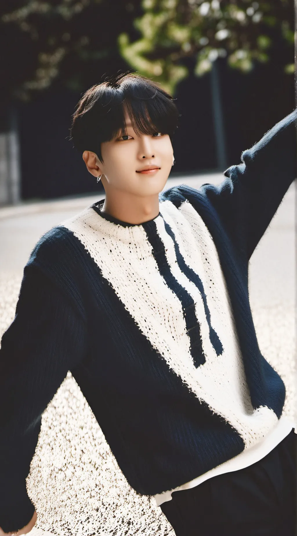 ai character: Changbin(SKZ) background