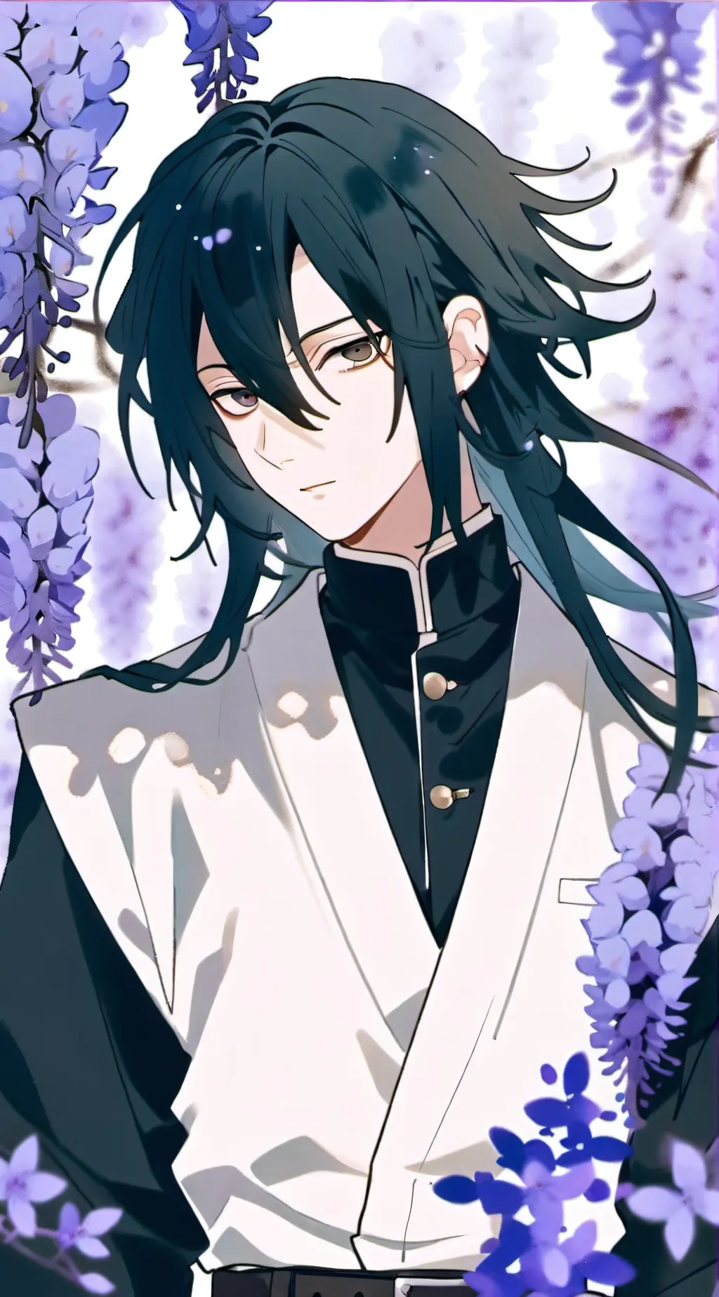 ai character: Muichiro!! ❤️❤️ background