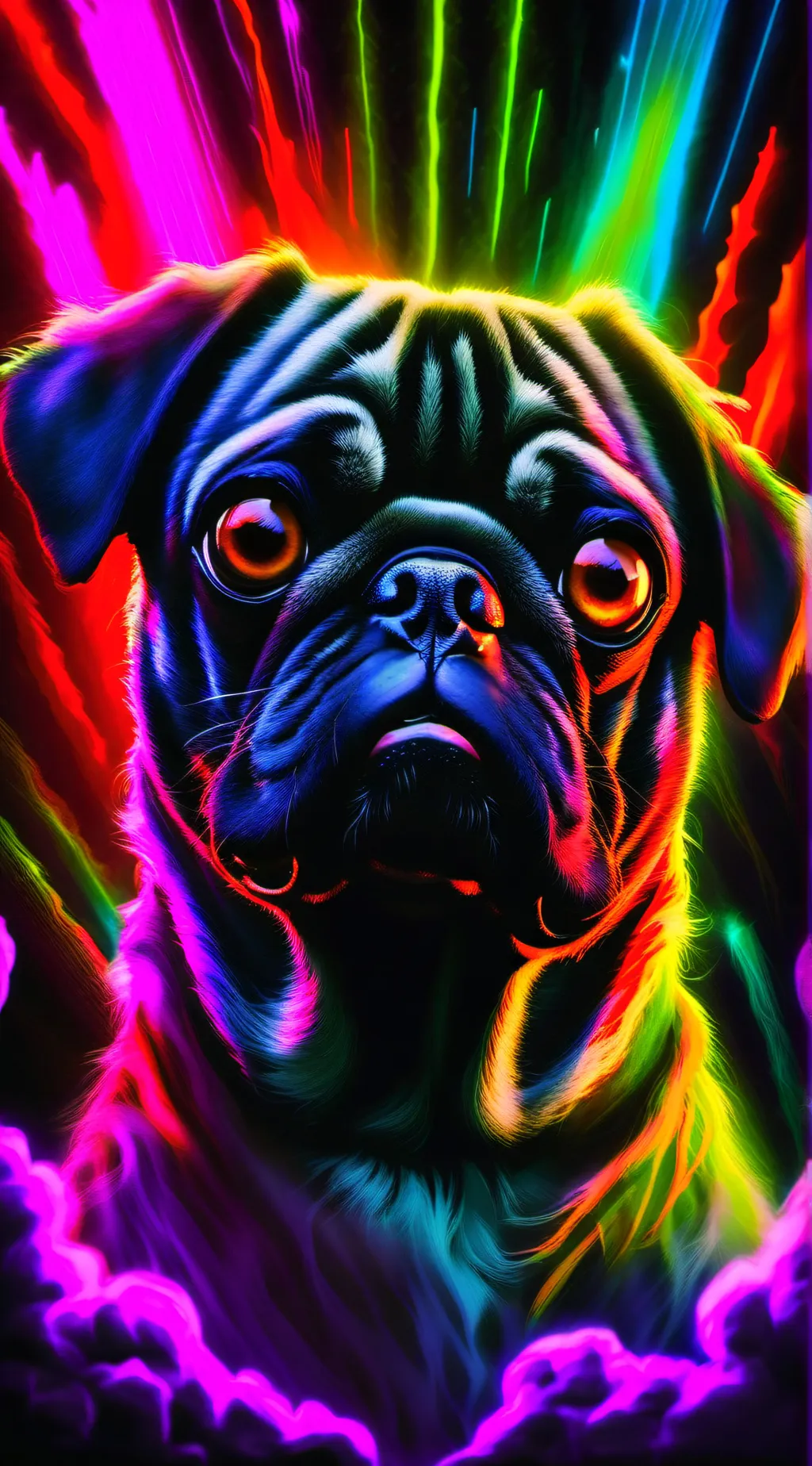 ai character: puger background