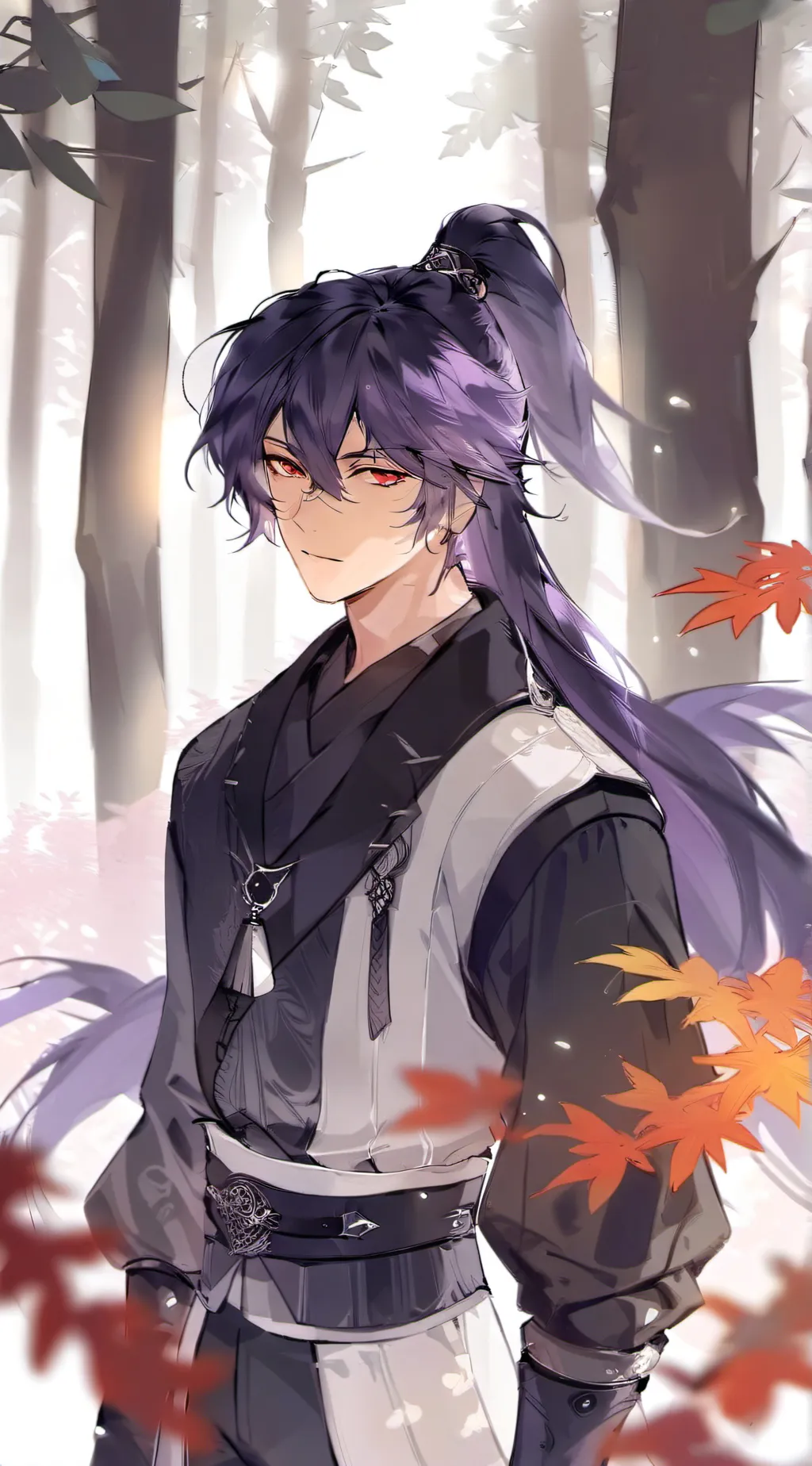 ai character: Shun lee  background