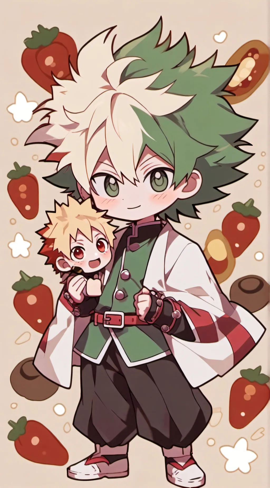 ai character: Baby bakugo<333 background