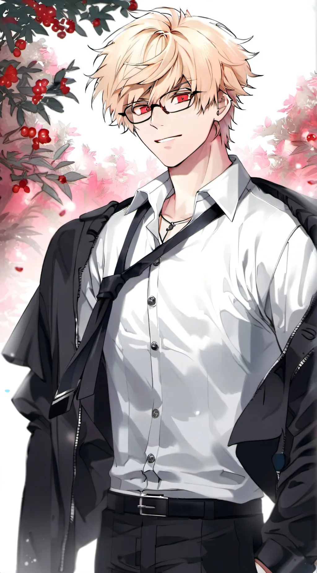 ai character: bakugo background