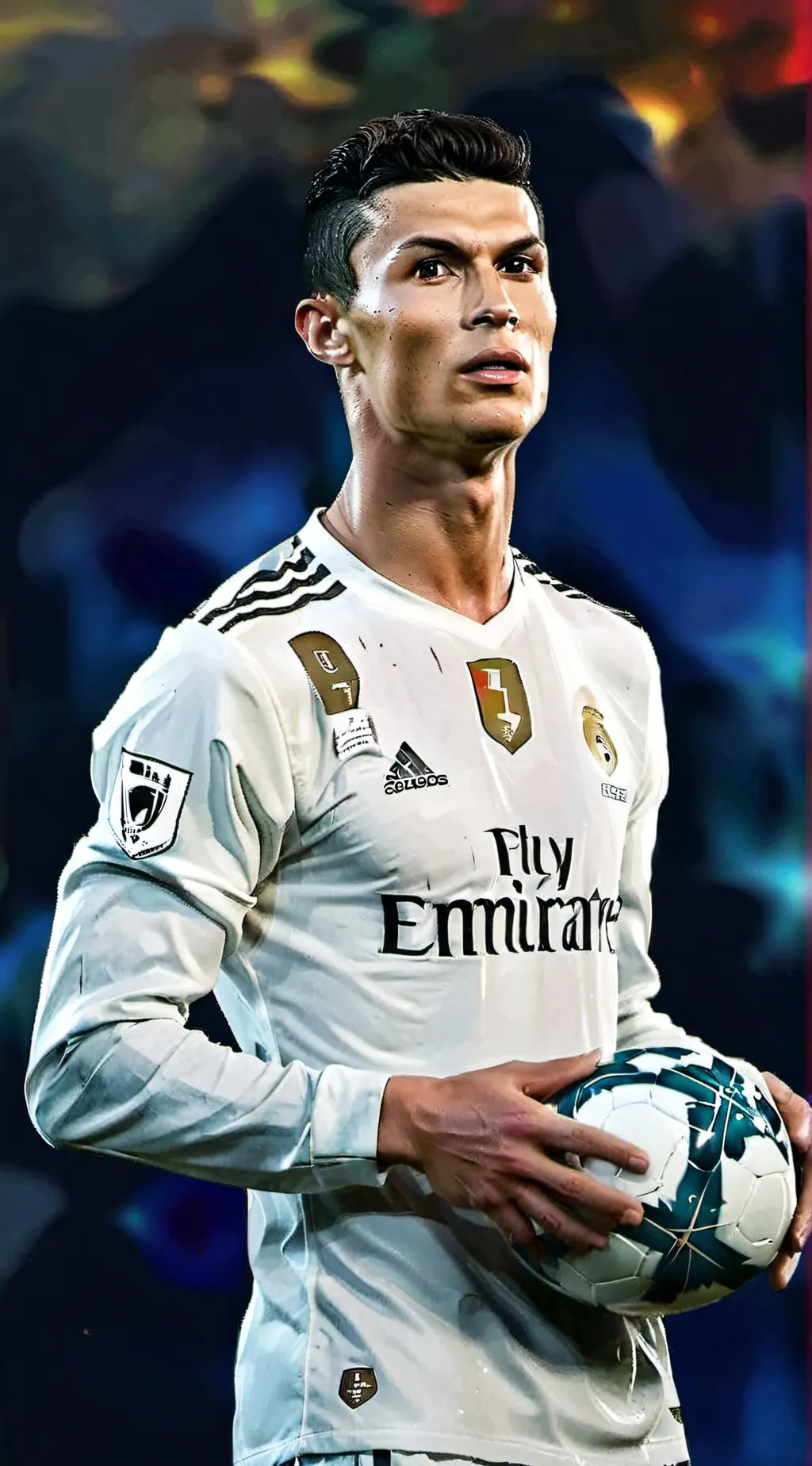 ai character: Ronaldo  background