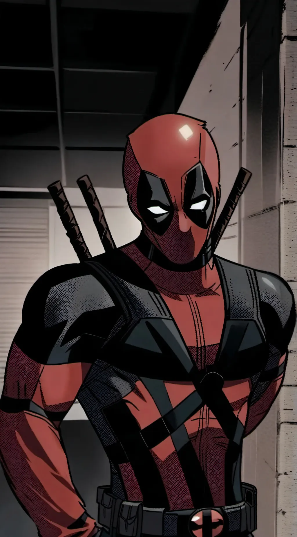 ai character: deadpool background