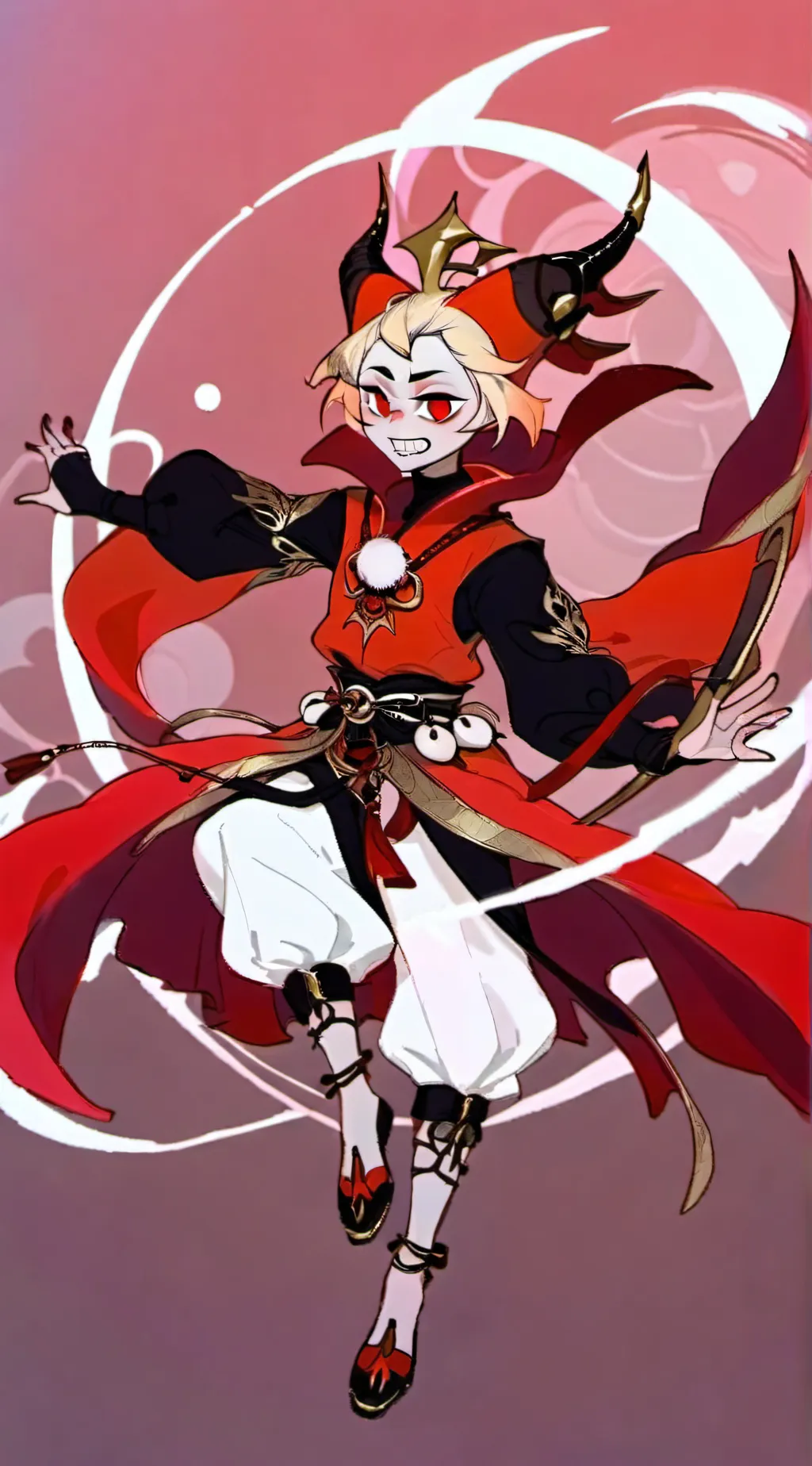 ai character: Lucifer background