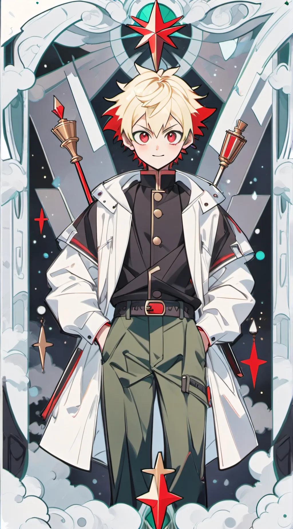 ai character: bakugos kid background