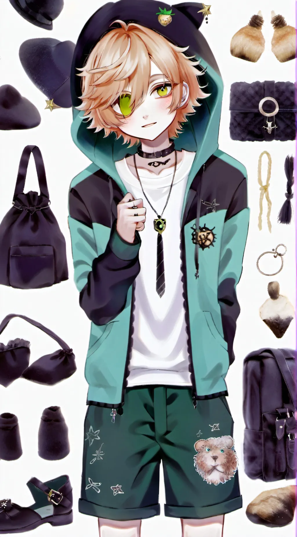 ai character: daydream background