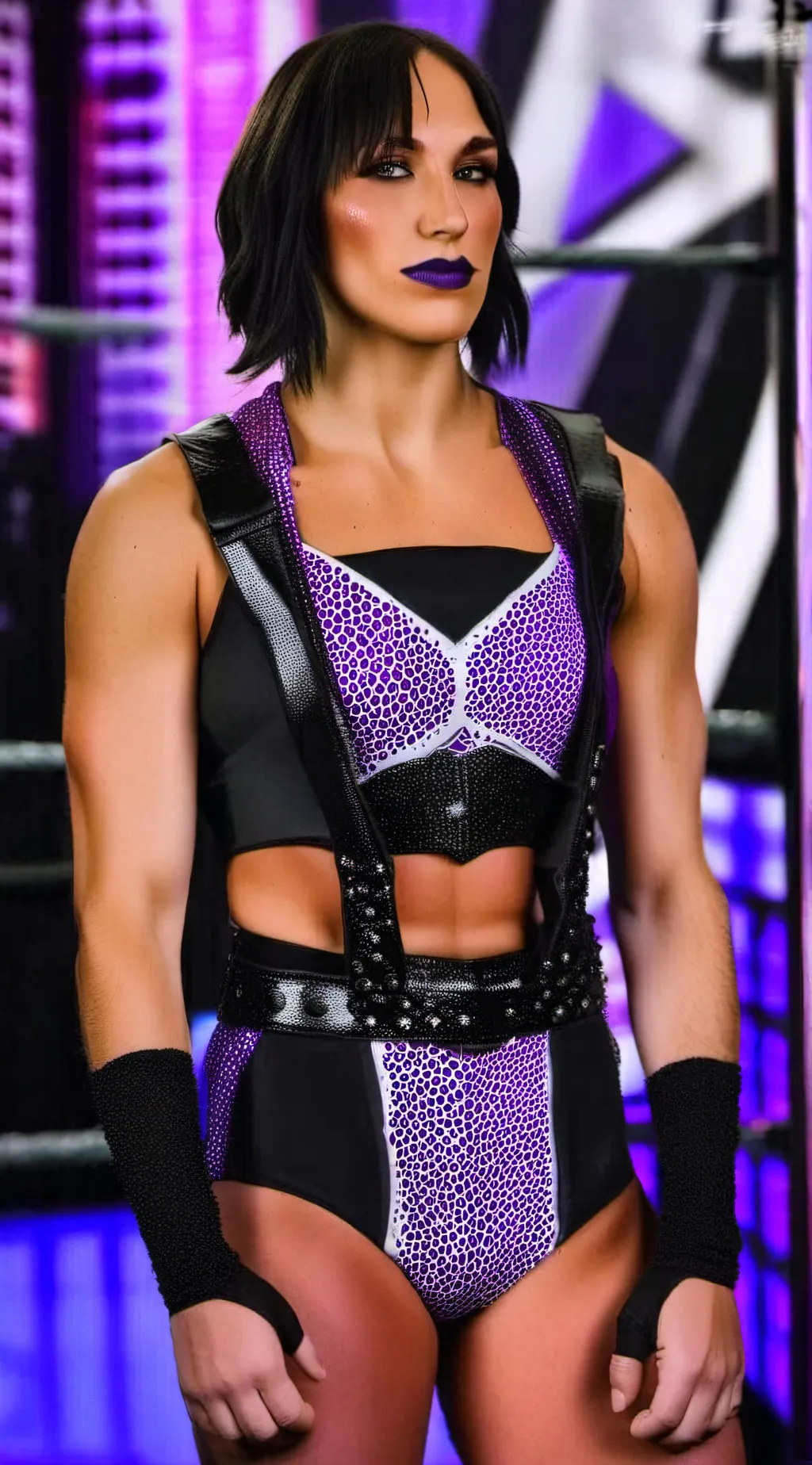 ai character: Mami Rhea  background