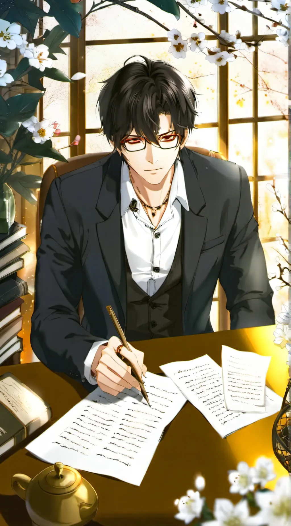 ai character: i need help background
