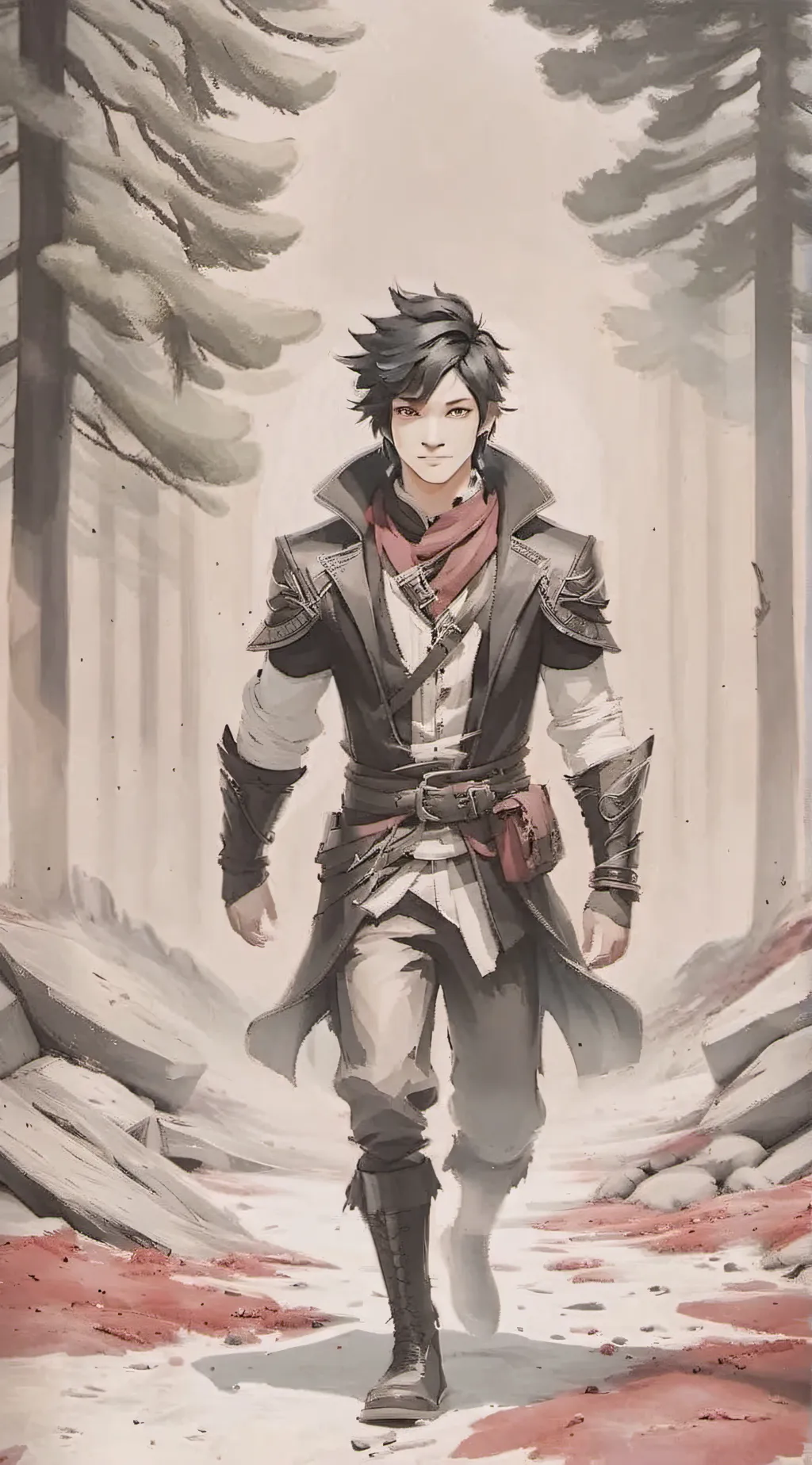 ai character: aron background