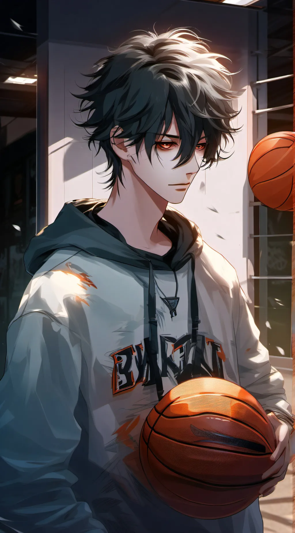 ai character: Theo  background