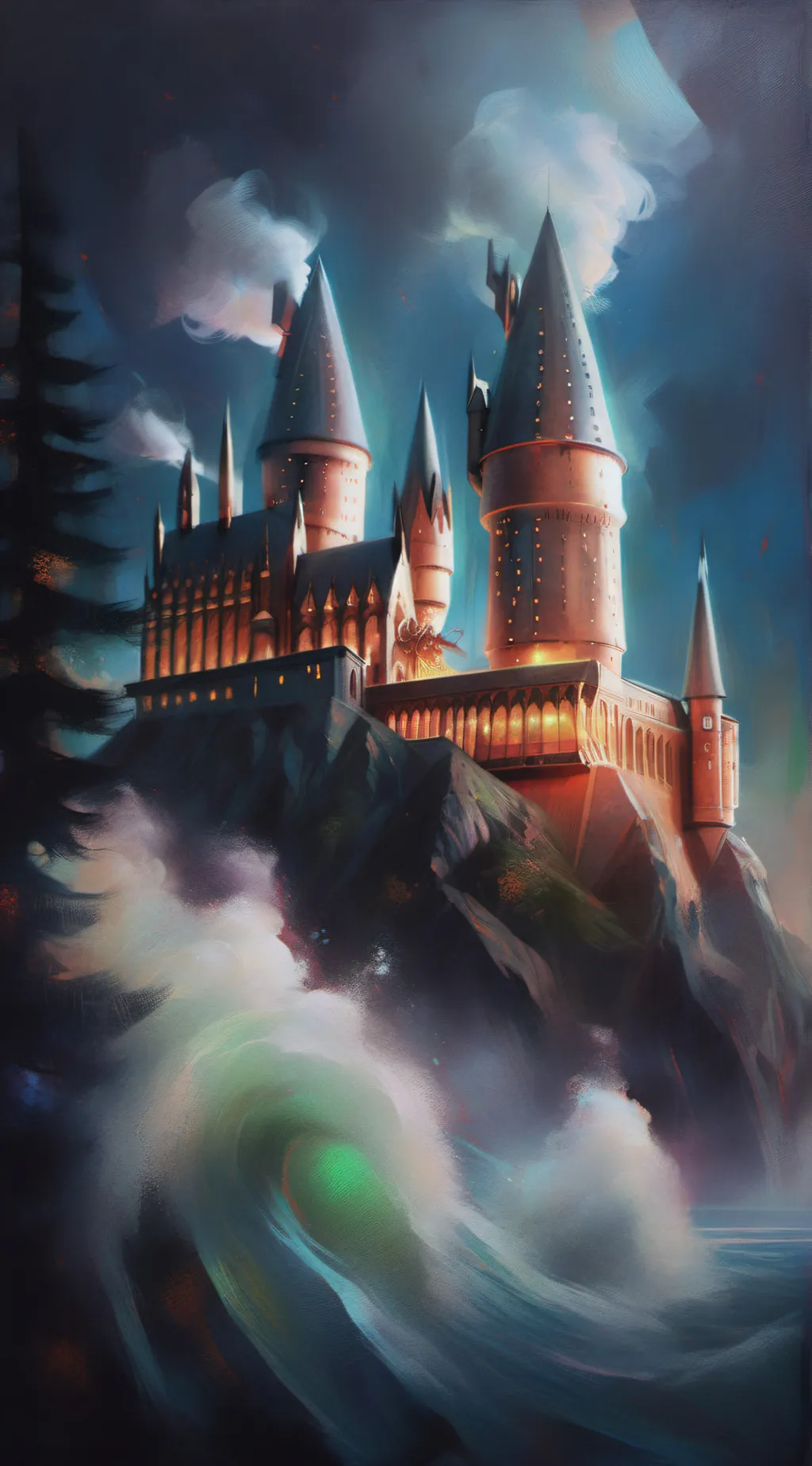 ai character: Slytherin lost background