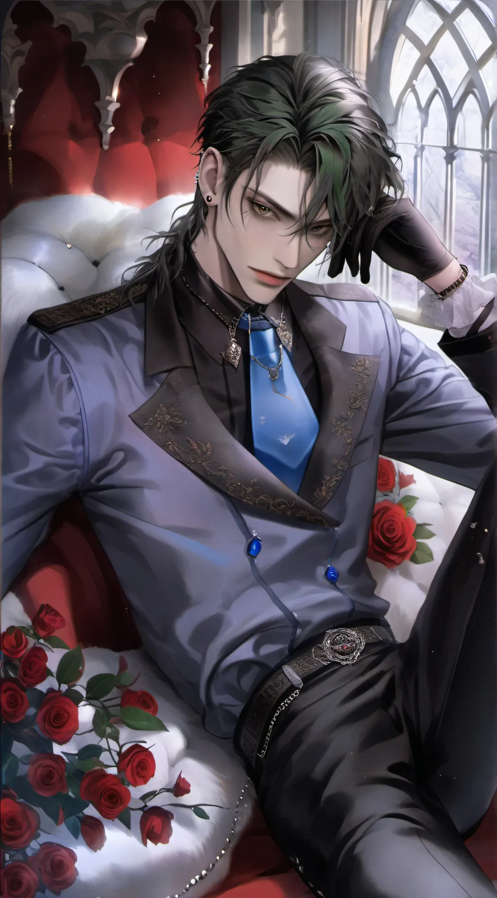 ai character: Kilo🖤 background