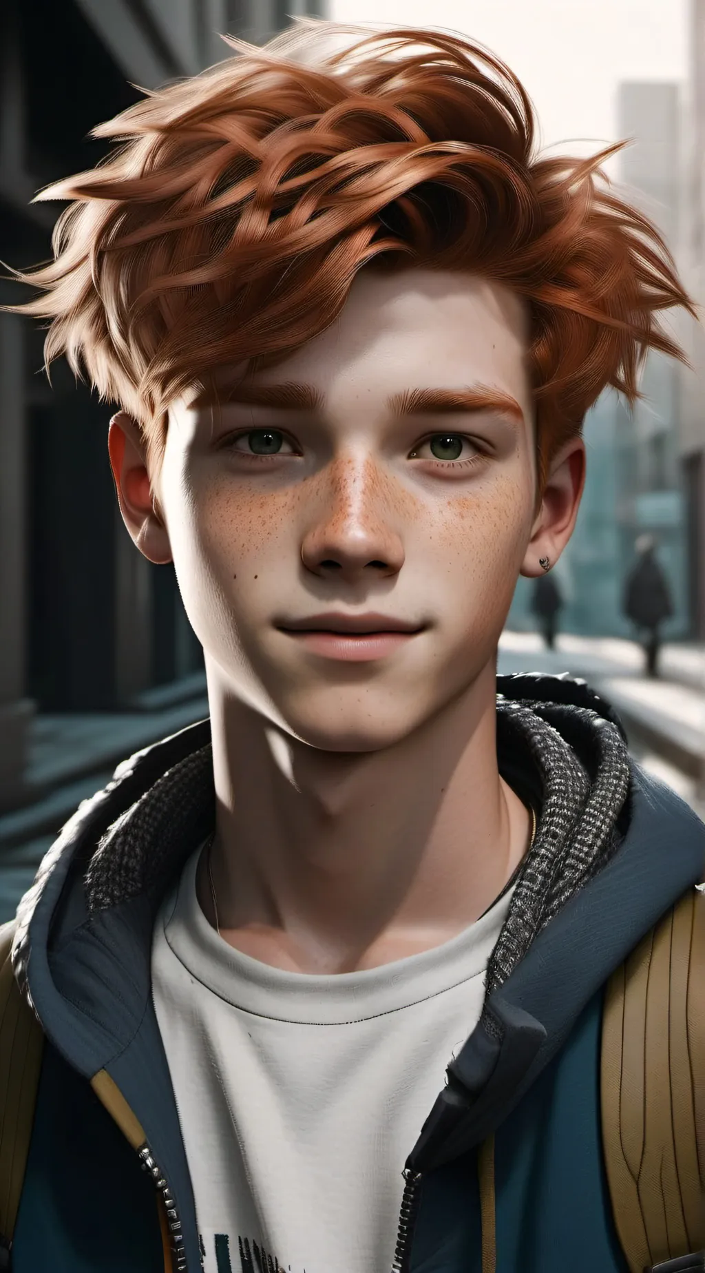 ai character: Elliot  background