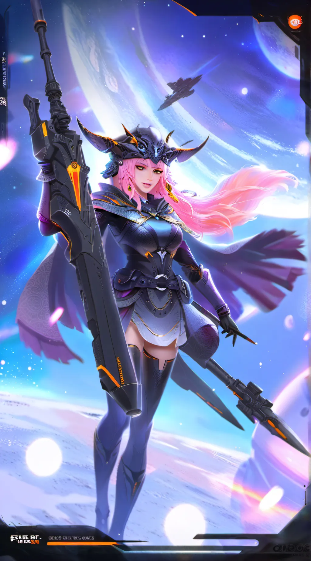 ai character: General Freya background