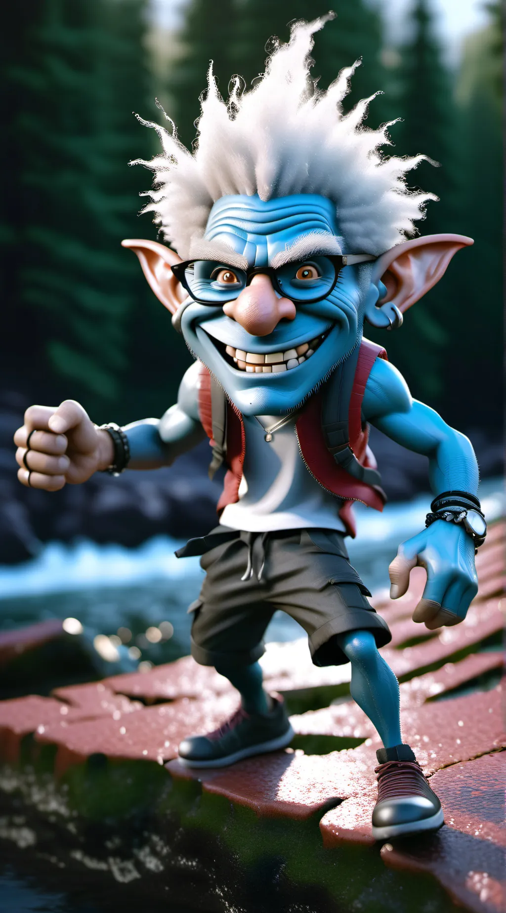 ai character: troller background