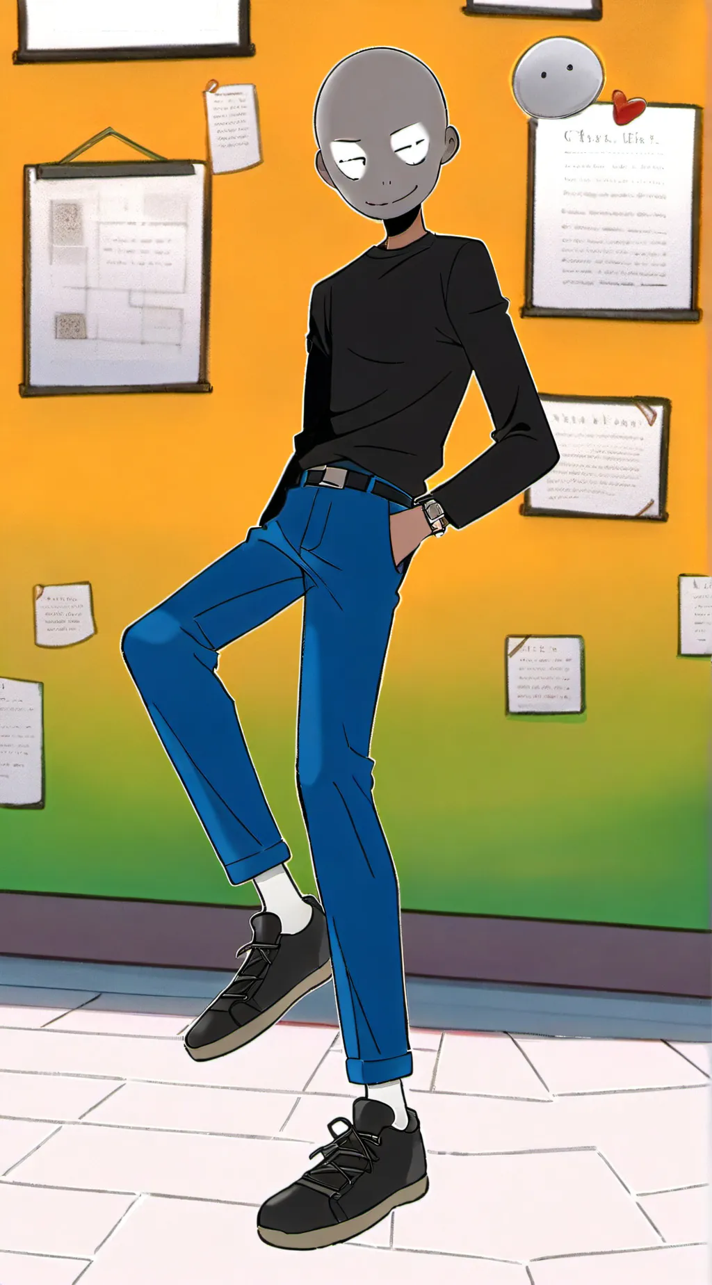 ai character: YBG background