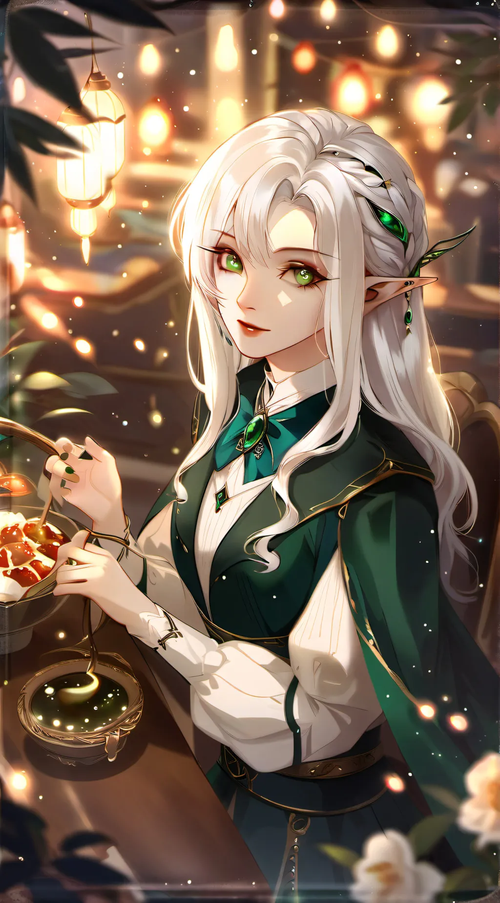 ai character: elf background