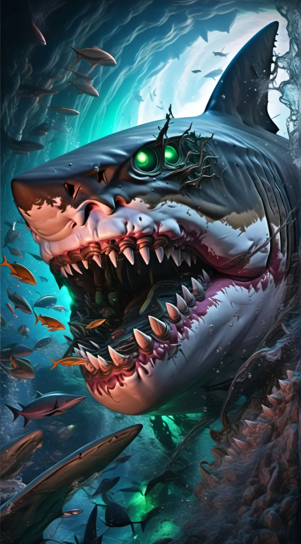 ai character: Submarine background