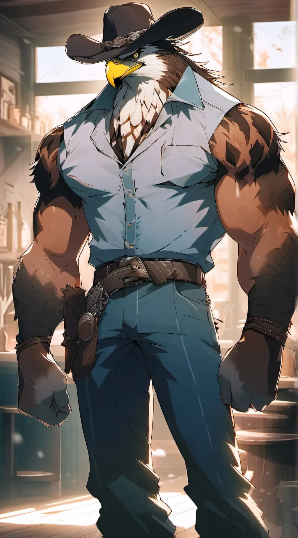ai character: 'Daring' Dale background
