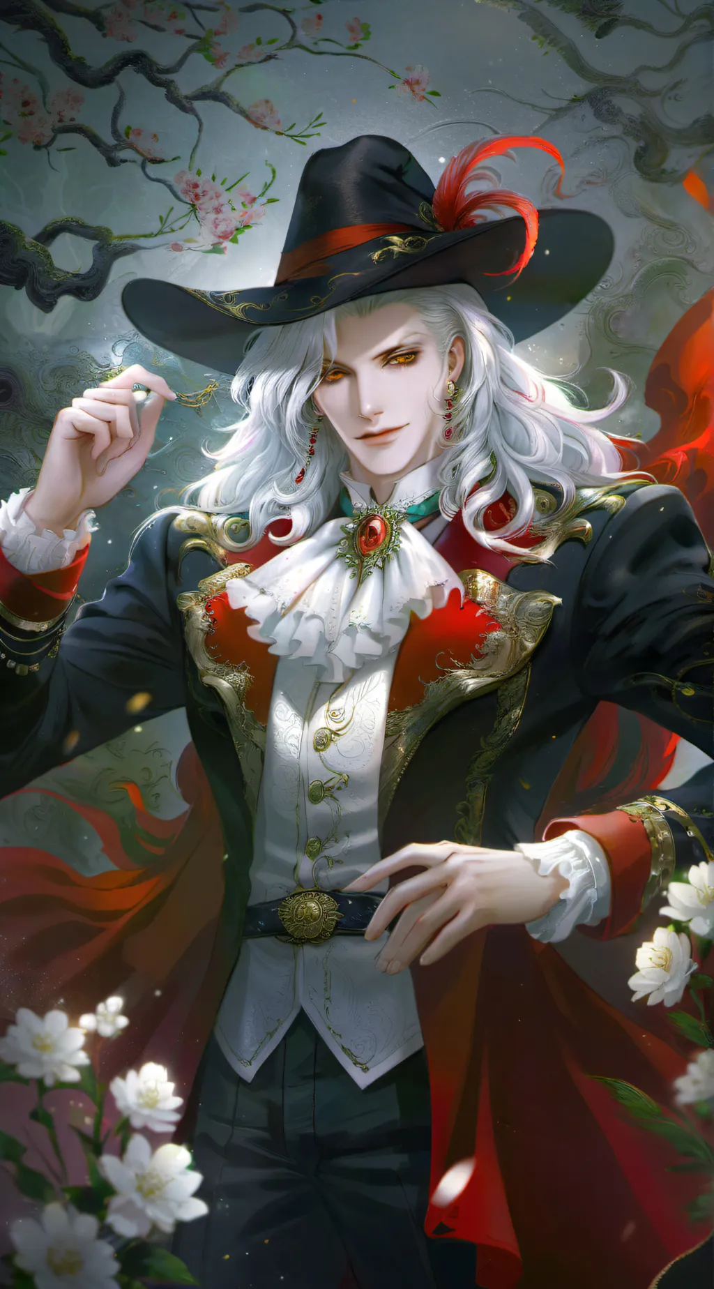 ai character: alucard background