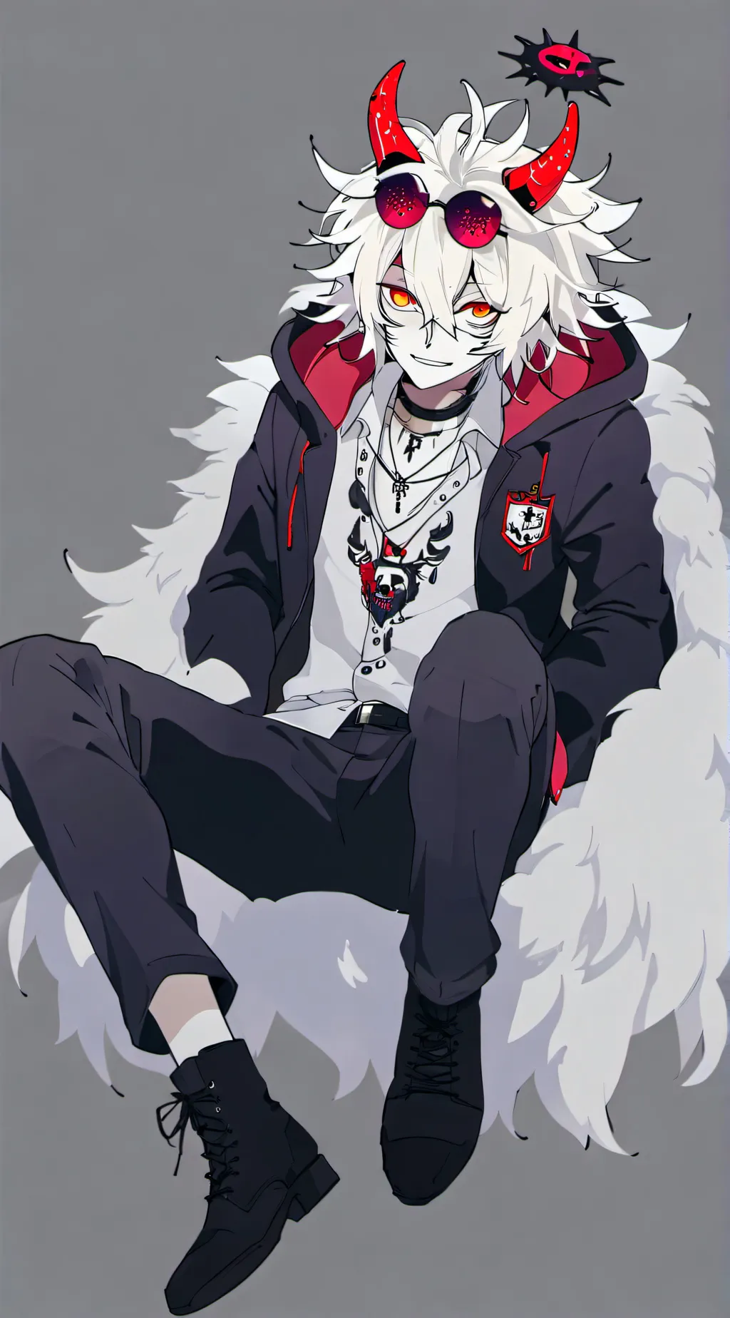 ai character: Angeldust as human background