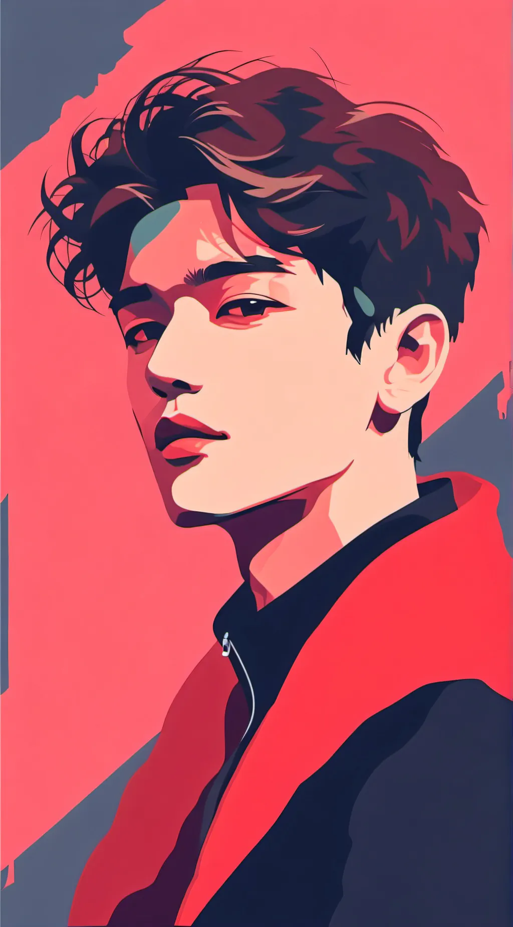 ai character: Mark  background