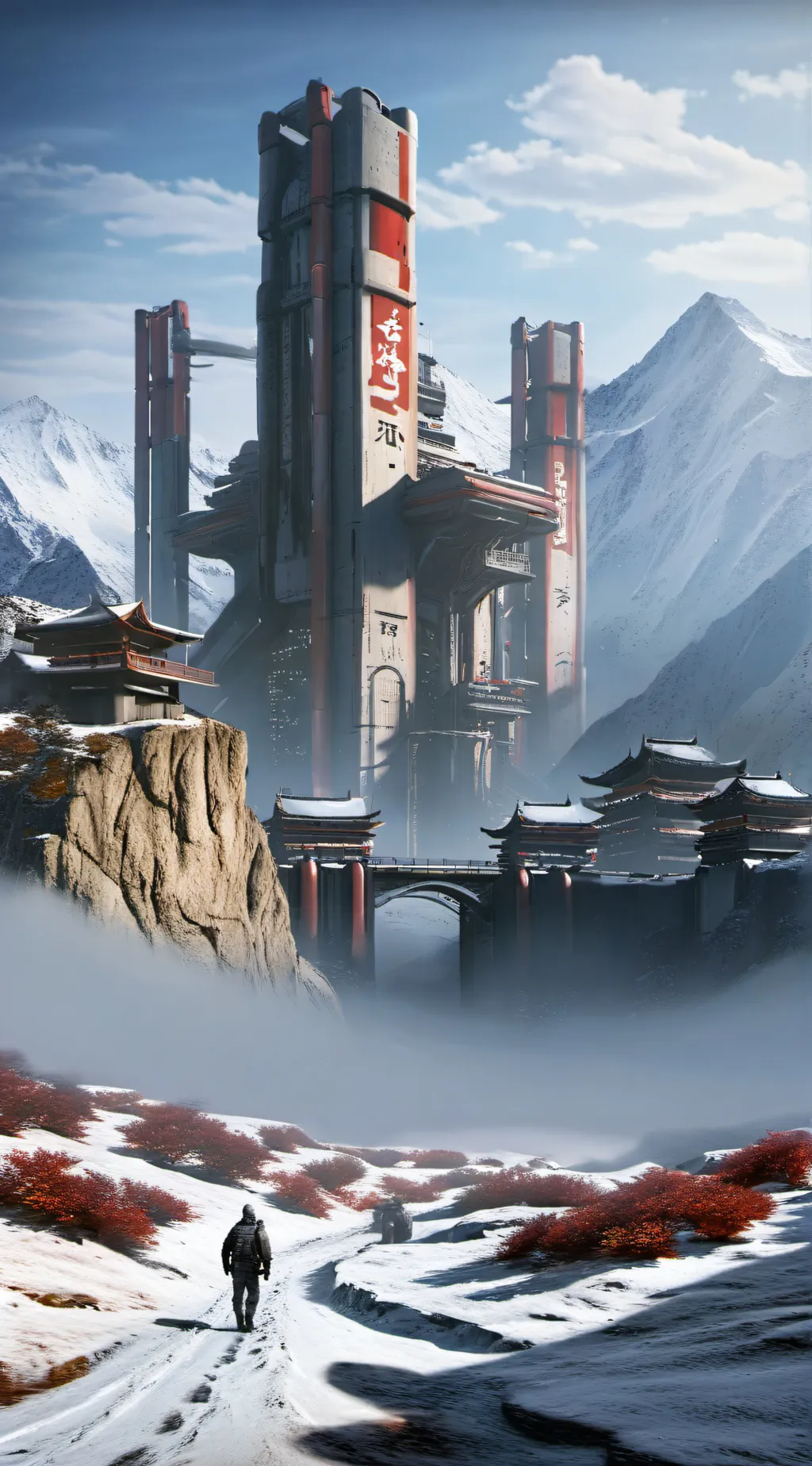 ai character: SECRET BASE background
