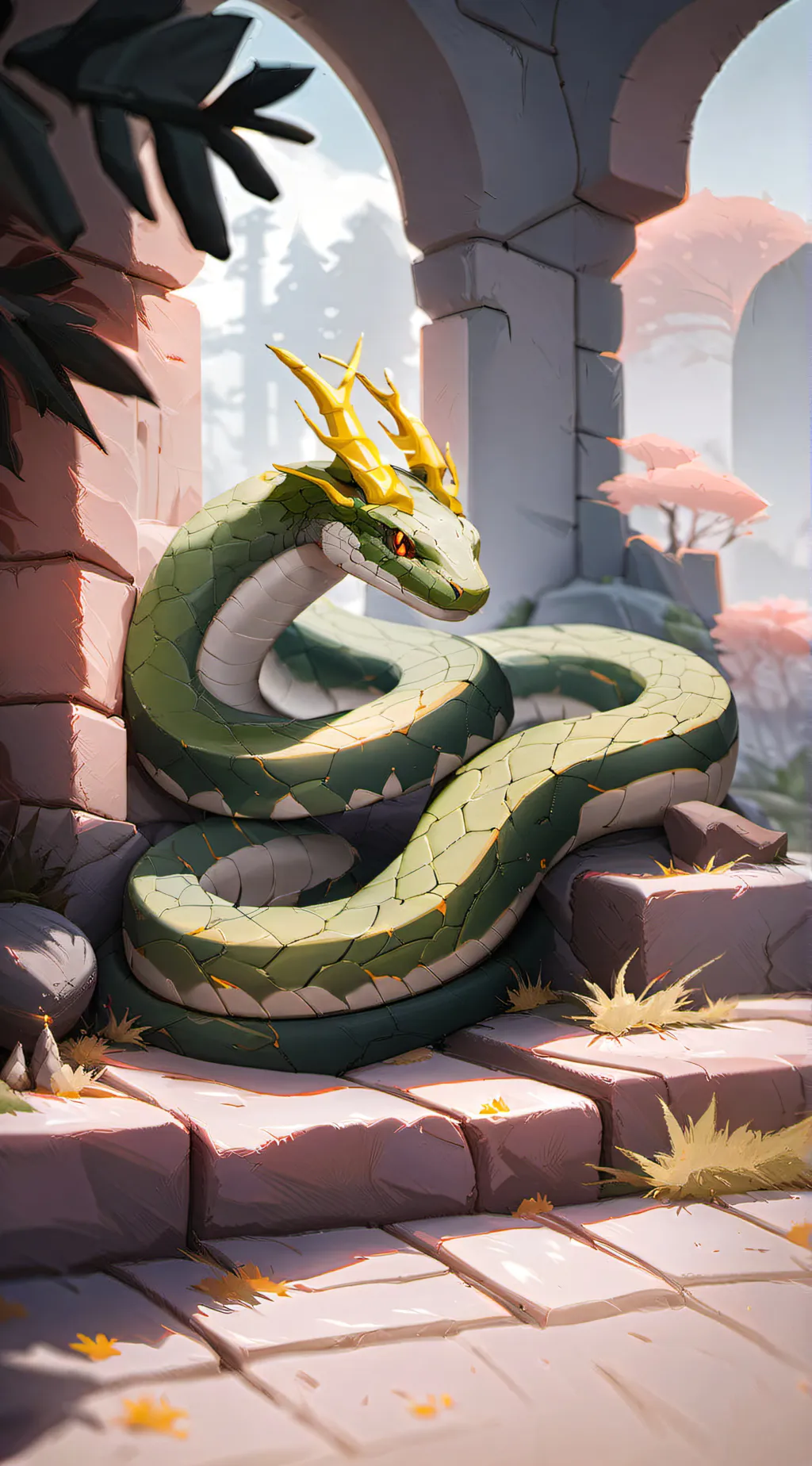 ai character: serperior (𝛼 ver) background