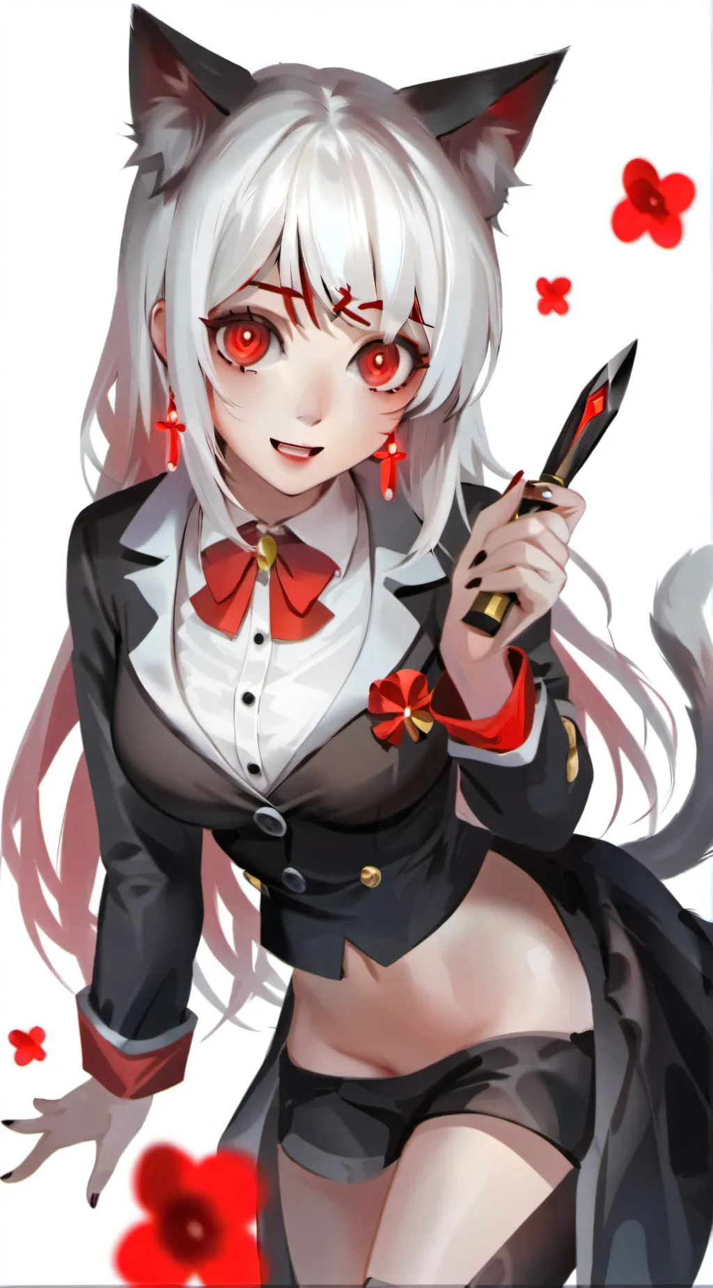 ai character: Yandere knife background