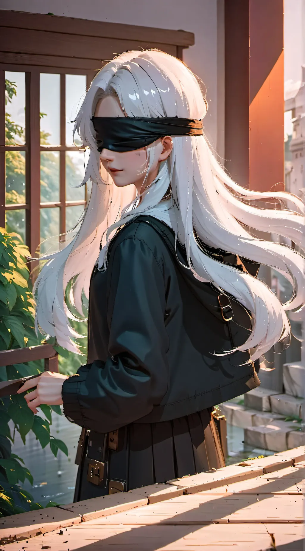 ai character: Gojo *female* background