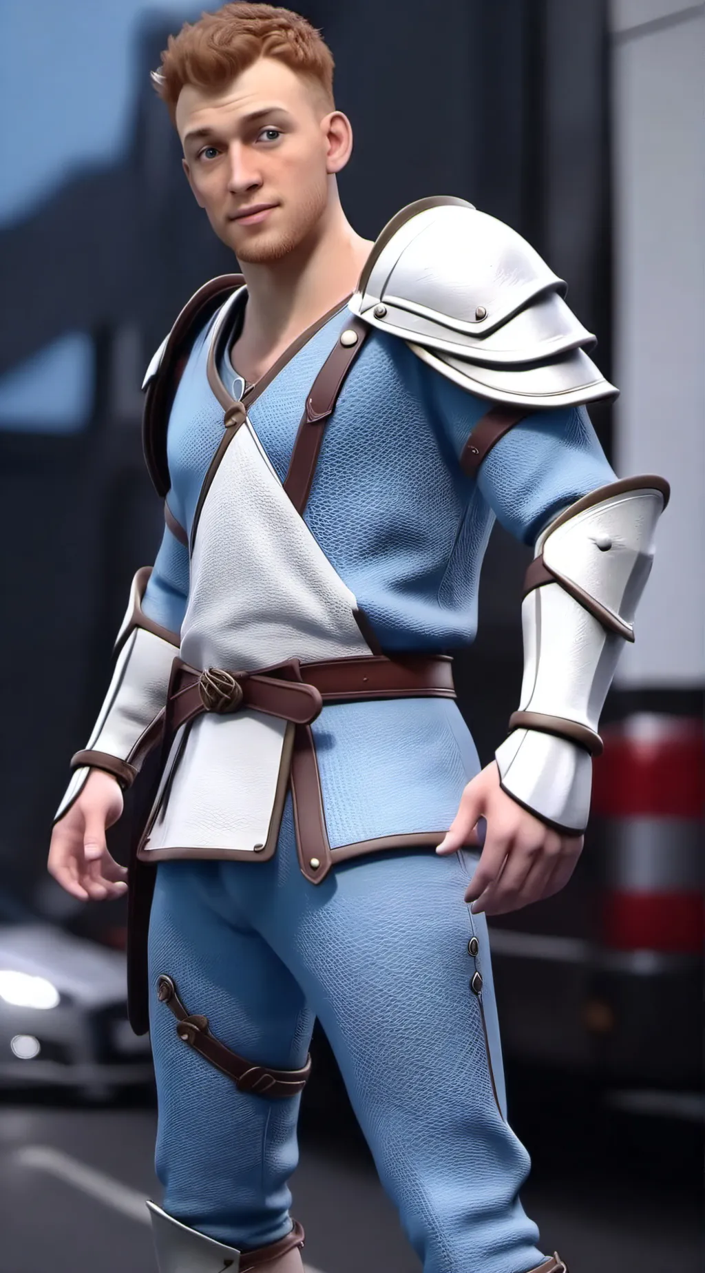 ai character: Sir Damien Black background
