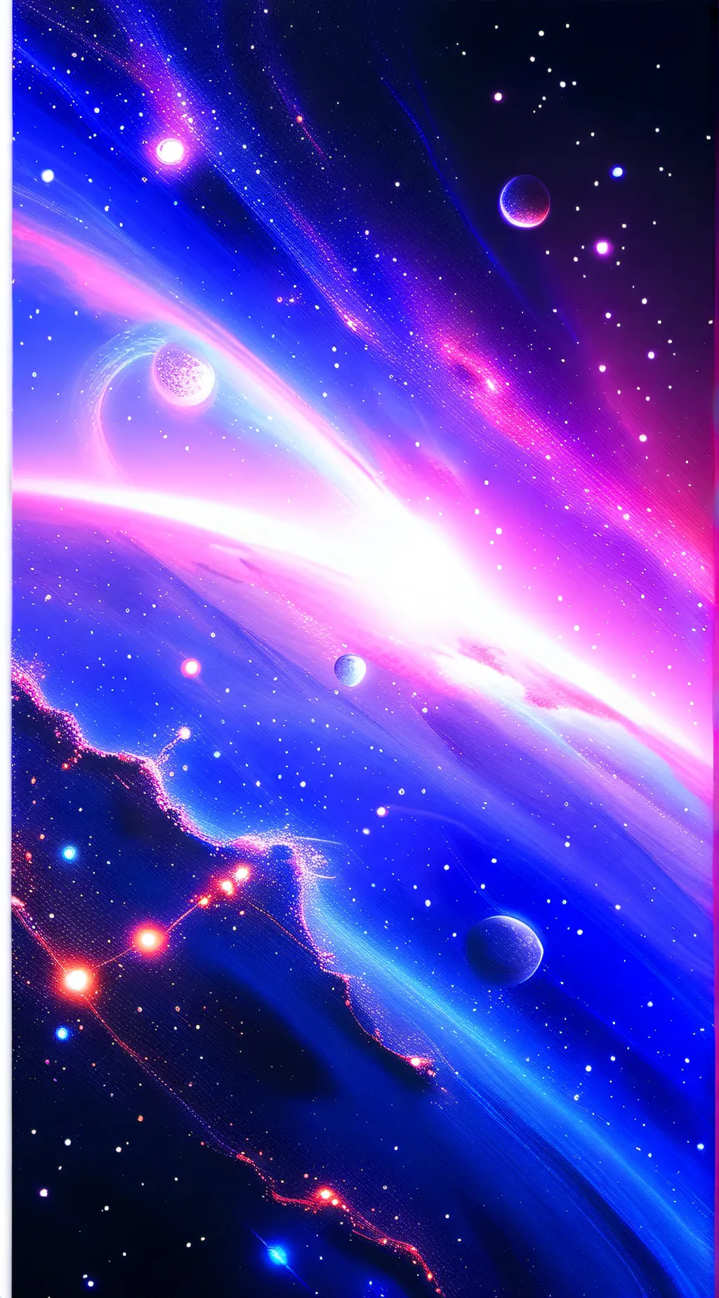 ai character: •°*Galaxy 5*°• background