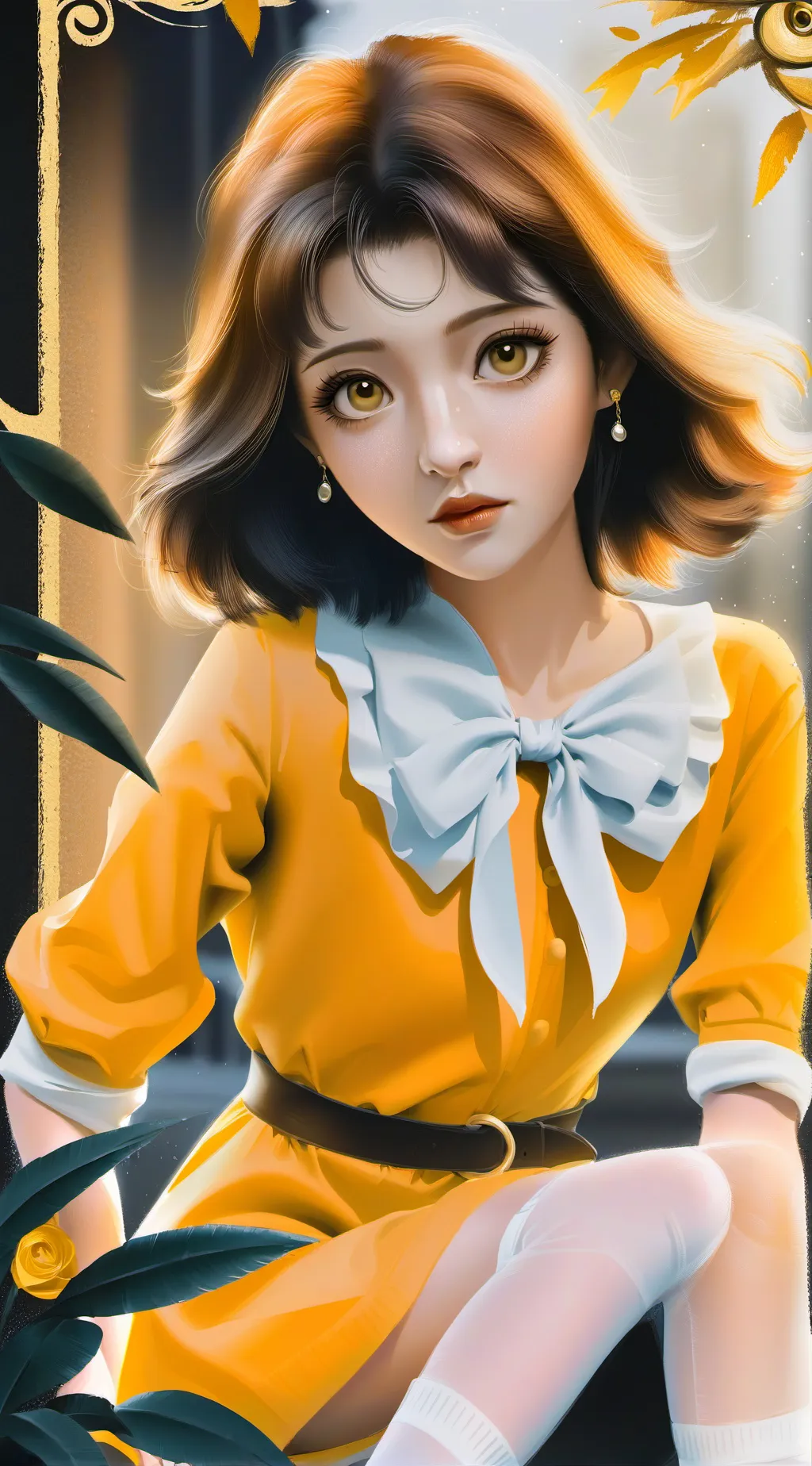 ai character: luna background