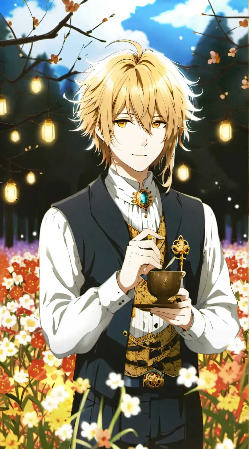 ai character: Alan and Mom background