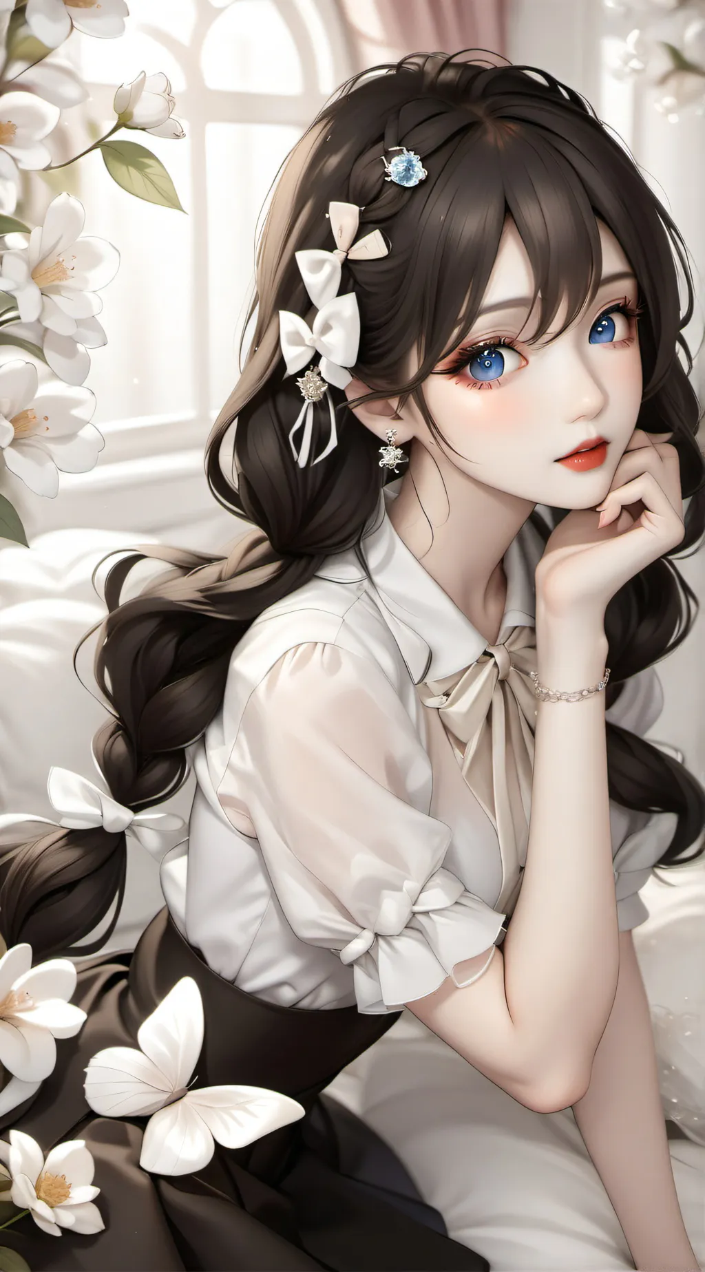 ai character: Clara  background