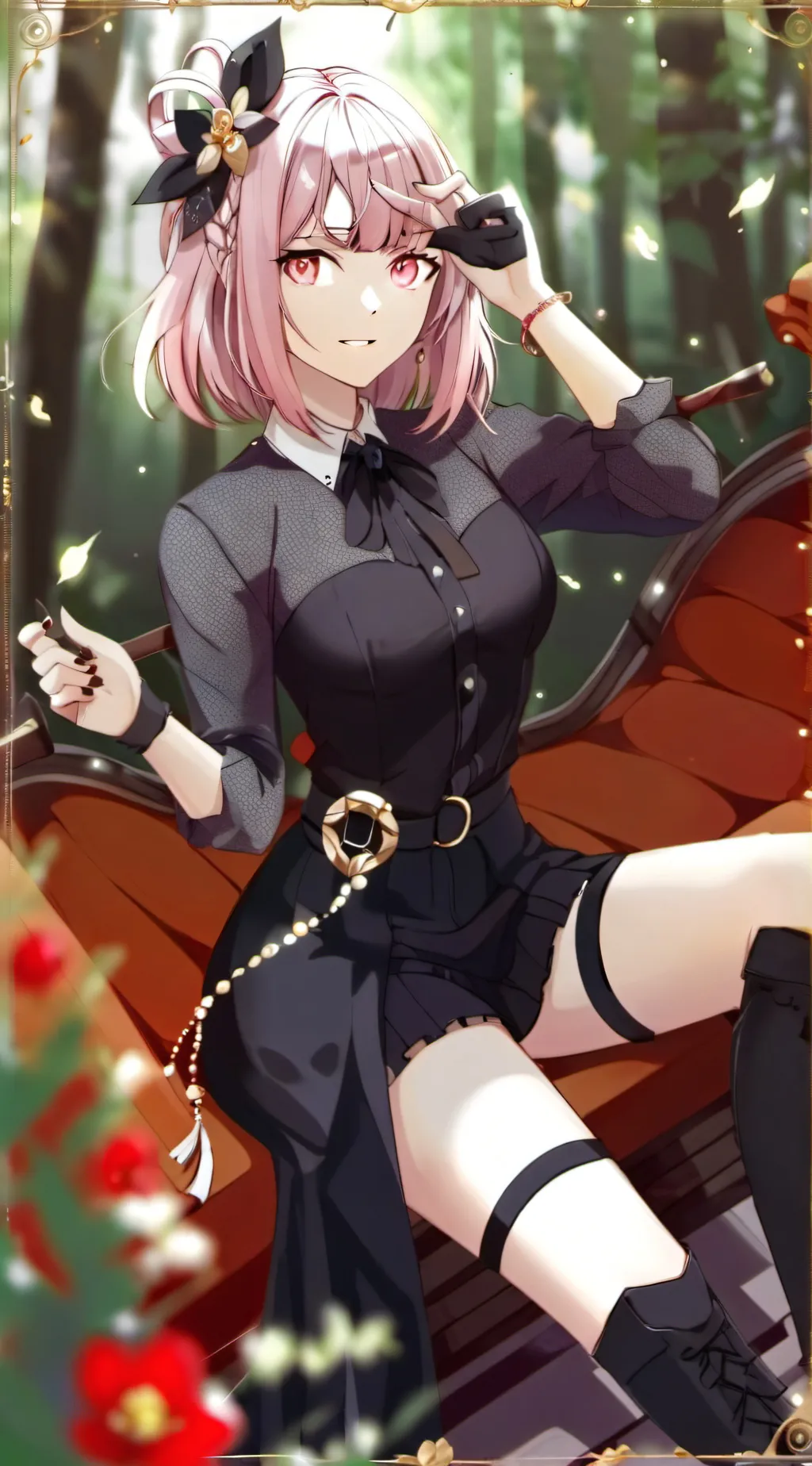 ai character: Mina Takeuchi background