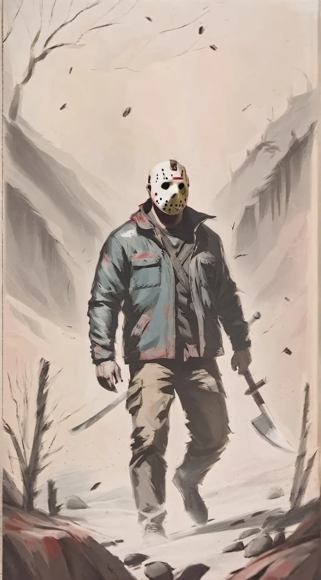 ai character: Jason Voorhees background
